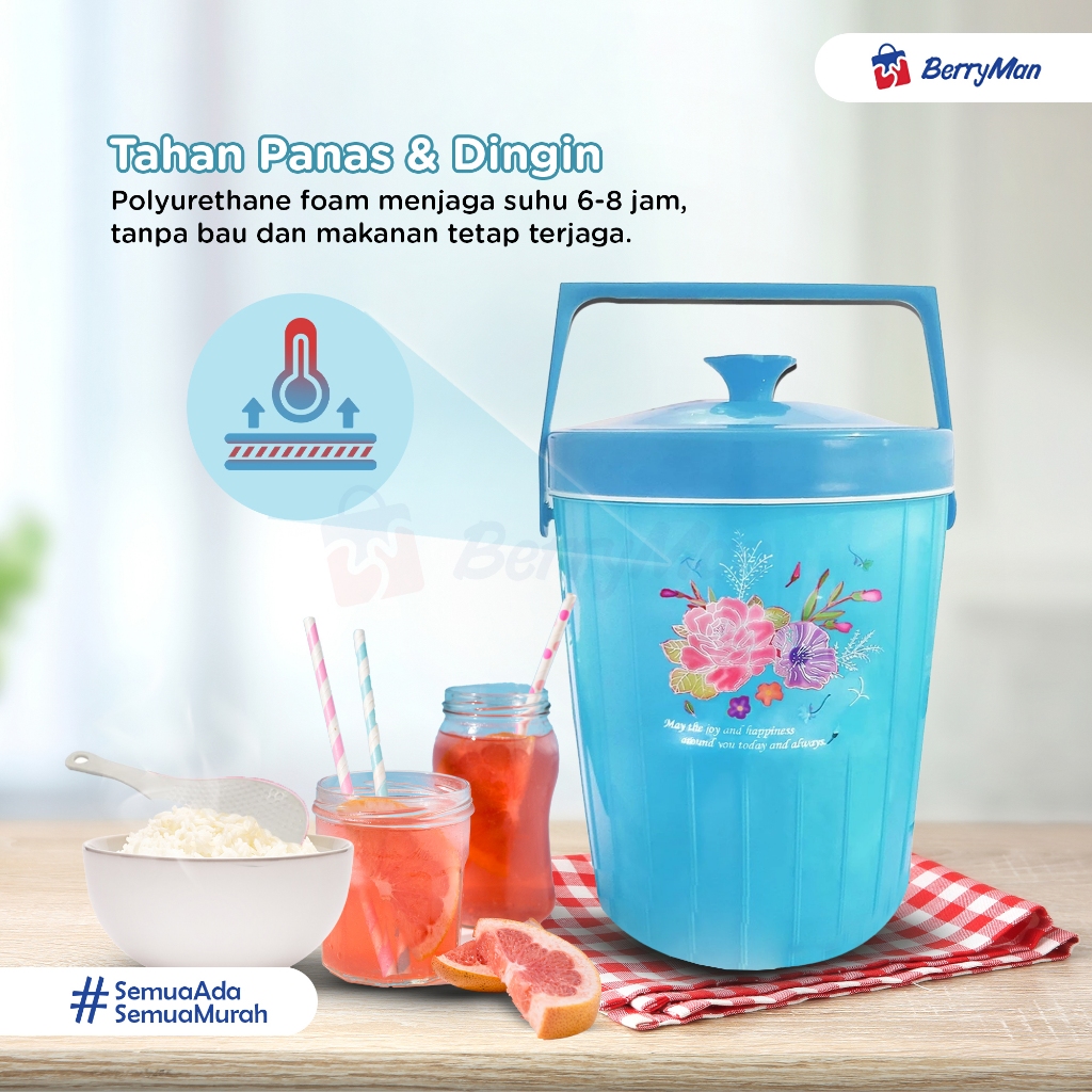 Jual TERMOS NASI 12 Liter KIMPLAST - Termos Es Rice Bucket Ice Bucket ...