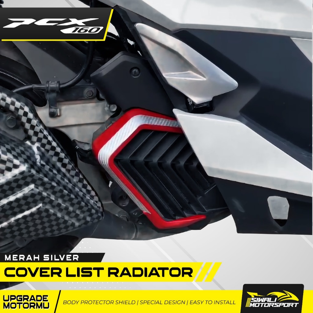 Jual List Radiator Cover Pcx 160 2021- 2025 Bahan ABS WTF Keren ...