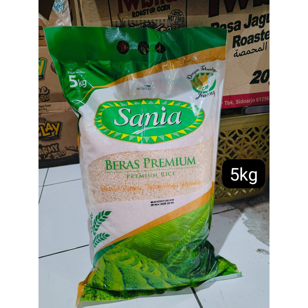 Jual Beras Sania Premium 5kg | Shopee Indonesia