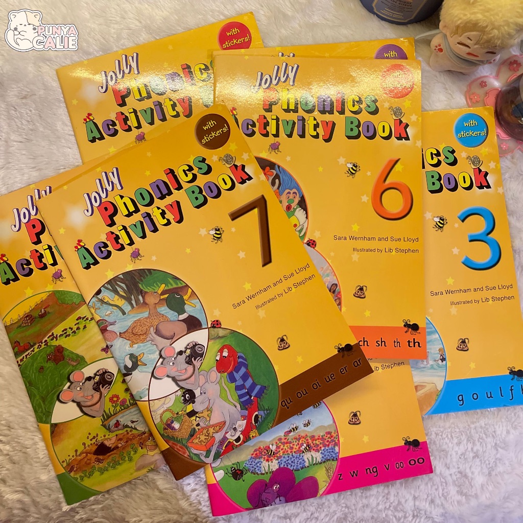 Jual Jolly Phonics Activity Book 1-7 [Sara Wernham and Sue Lloyd ...