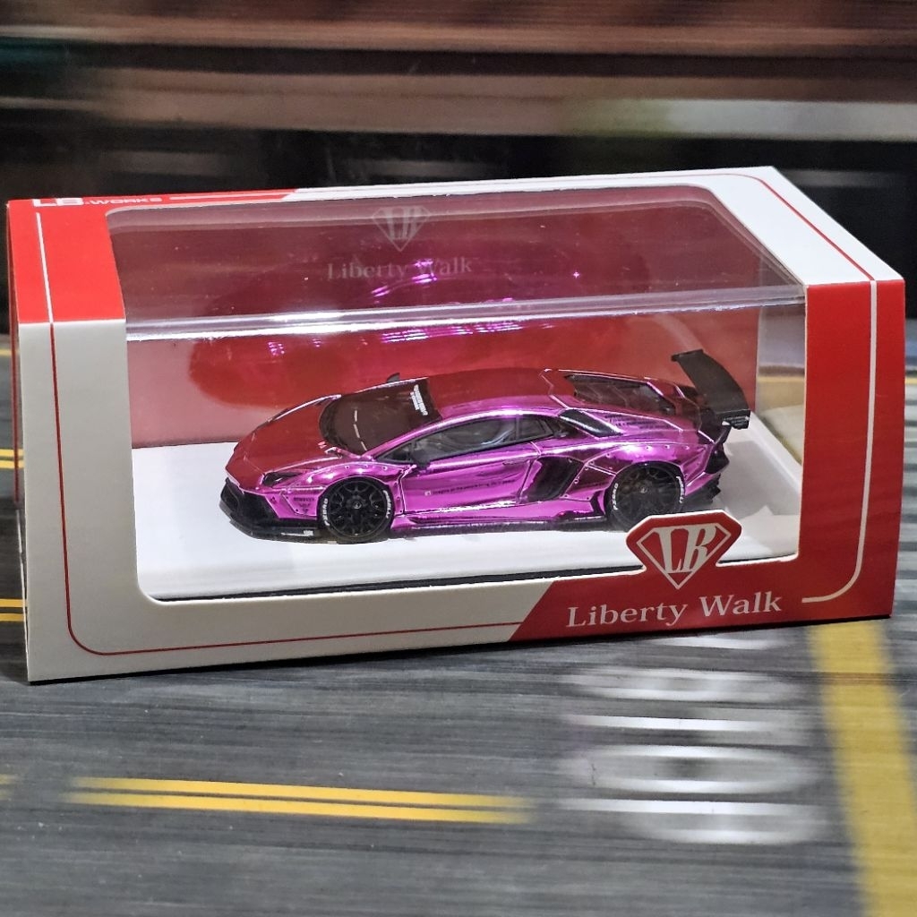 MÔ HÌNH 1:64 TIME MICRO - LBWK Lamborghini Aventador LP700 2.0 Combat Grey Color | Việt Nam
