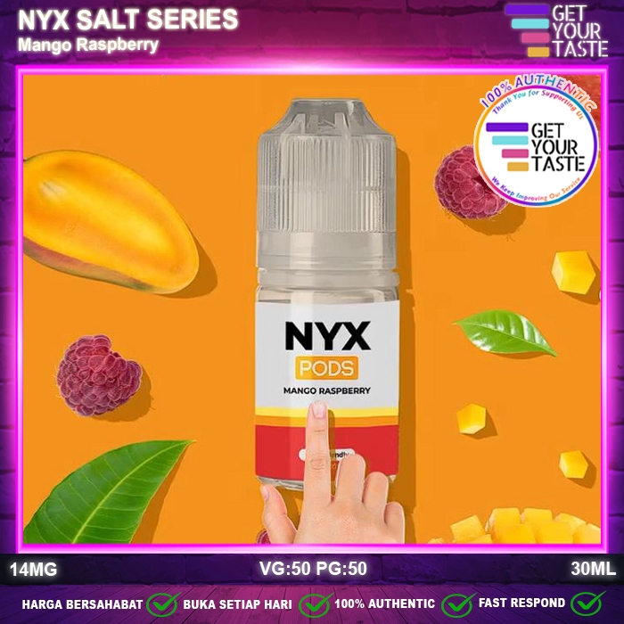Jual Liquid NYX Mango Raspberry Pods Friendly 30ML By JVS | Shopee ...