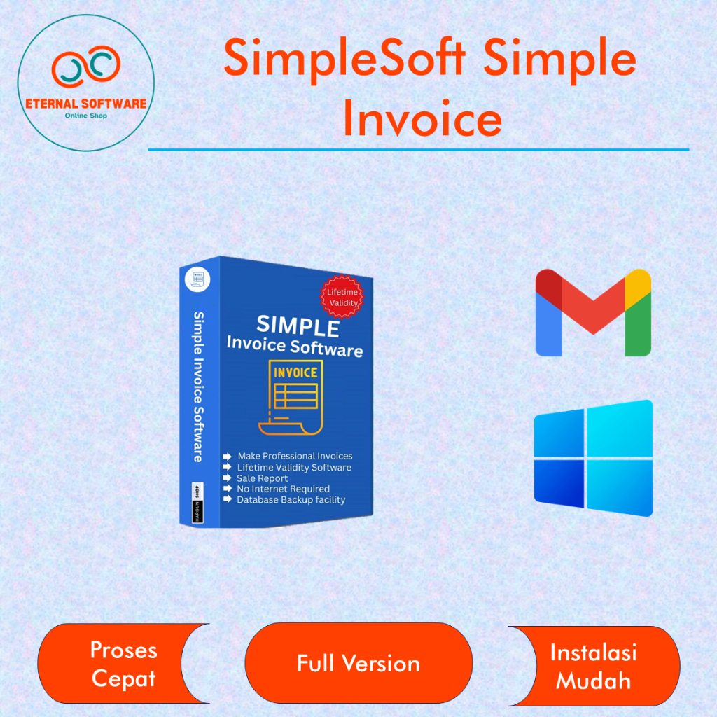 Jual Simple Invoice Full Version Software Pembuat Invoice Faktur Full ...