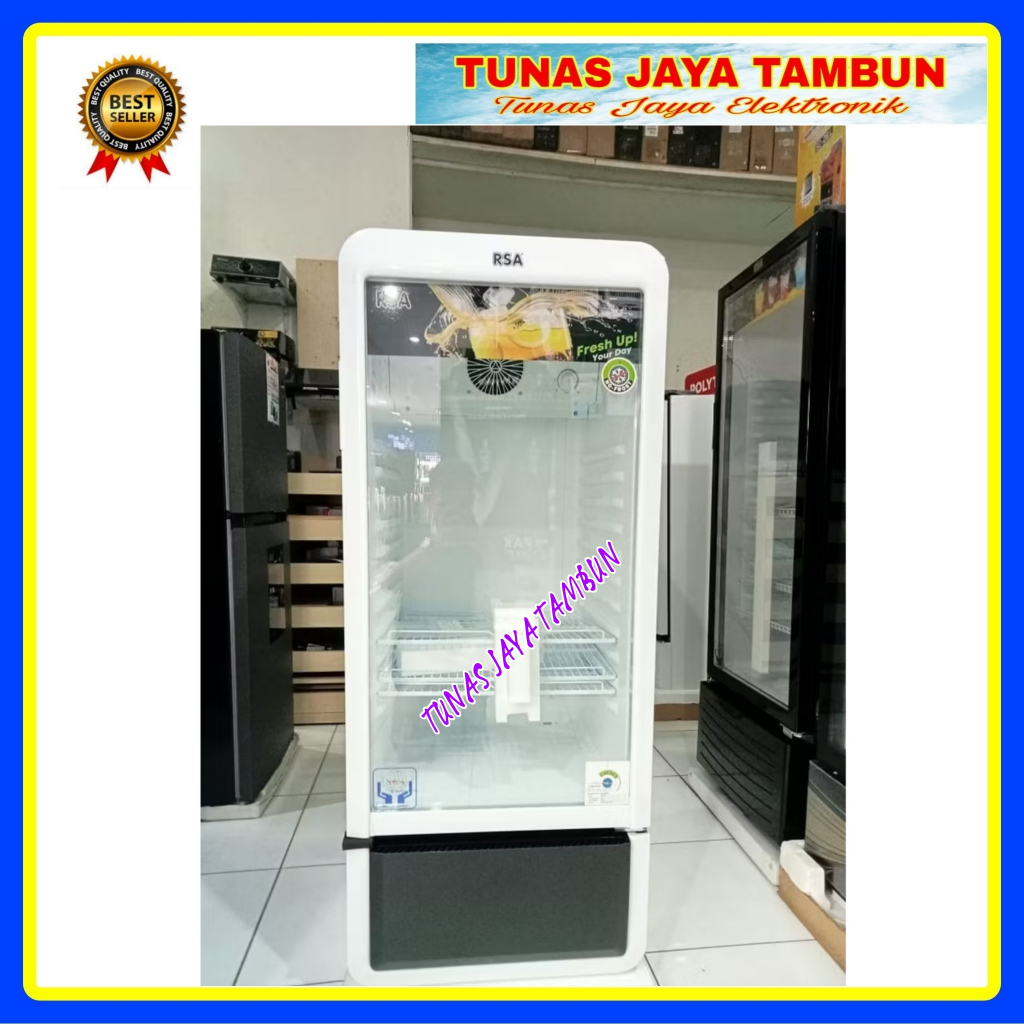 Jual SHOWCASE RSA RUBY 200 / LEMARI PENDINGIN RSA 200 LITER RUBY 200 ...