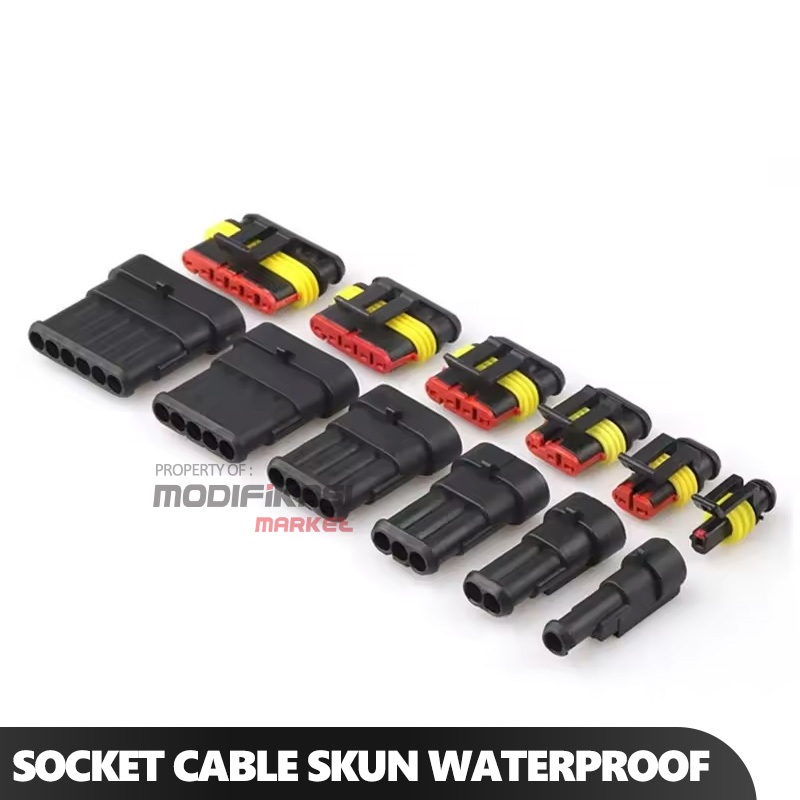 Jual Socket Sambungan Kabel Waterproof untuk Kelistrikan Mobil dan ...