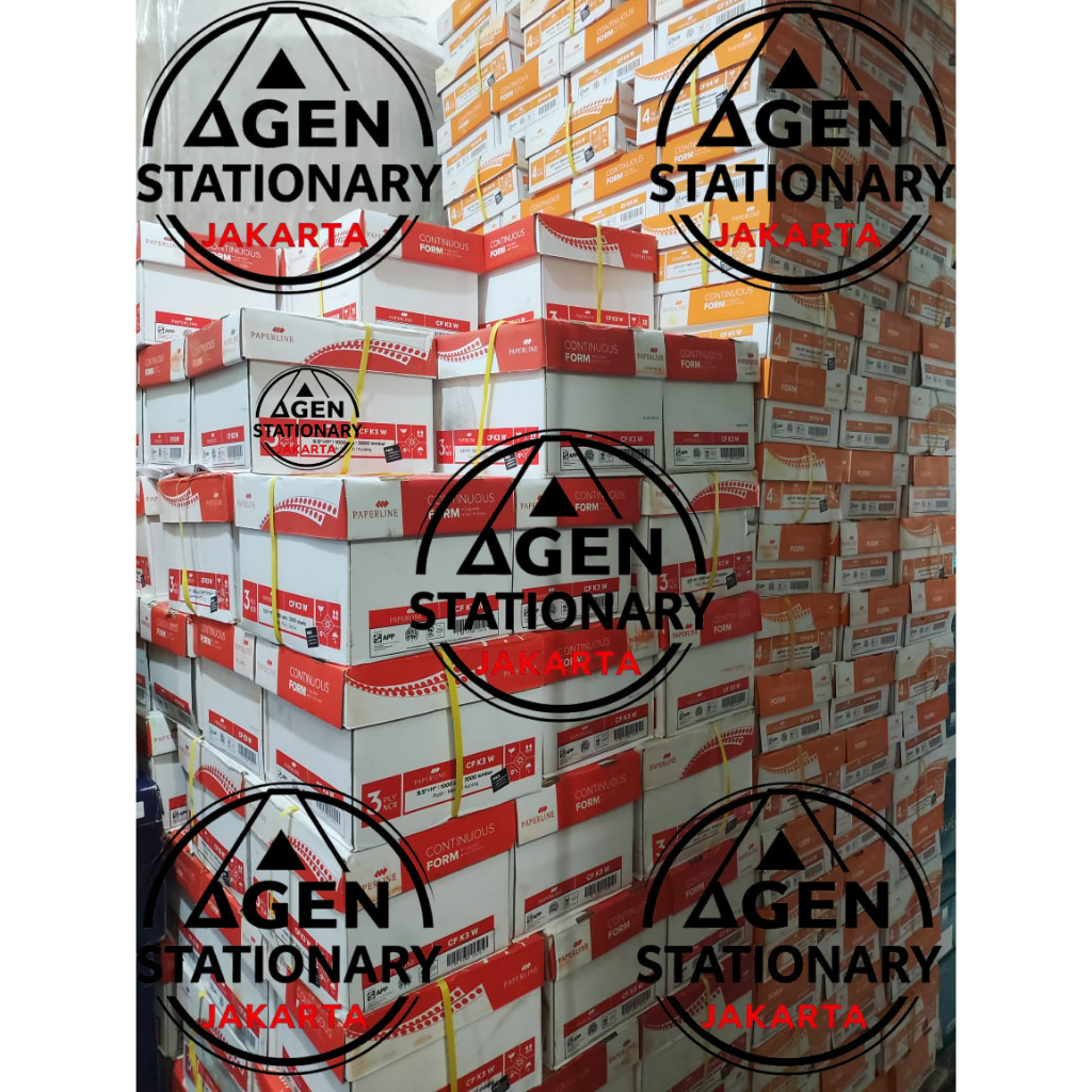 Jual KERTAS CONTINUOUS FORM PAPERLINE 9.5 X 11 4 PLY FULL BAGI 2 PRS ...