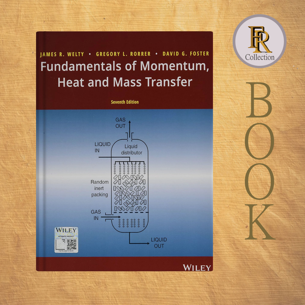 Jual Fundamentals of Momentum, Heat, and Mass Transfer 7th Edition