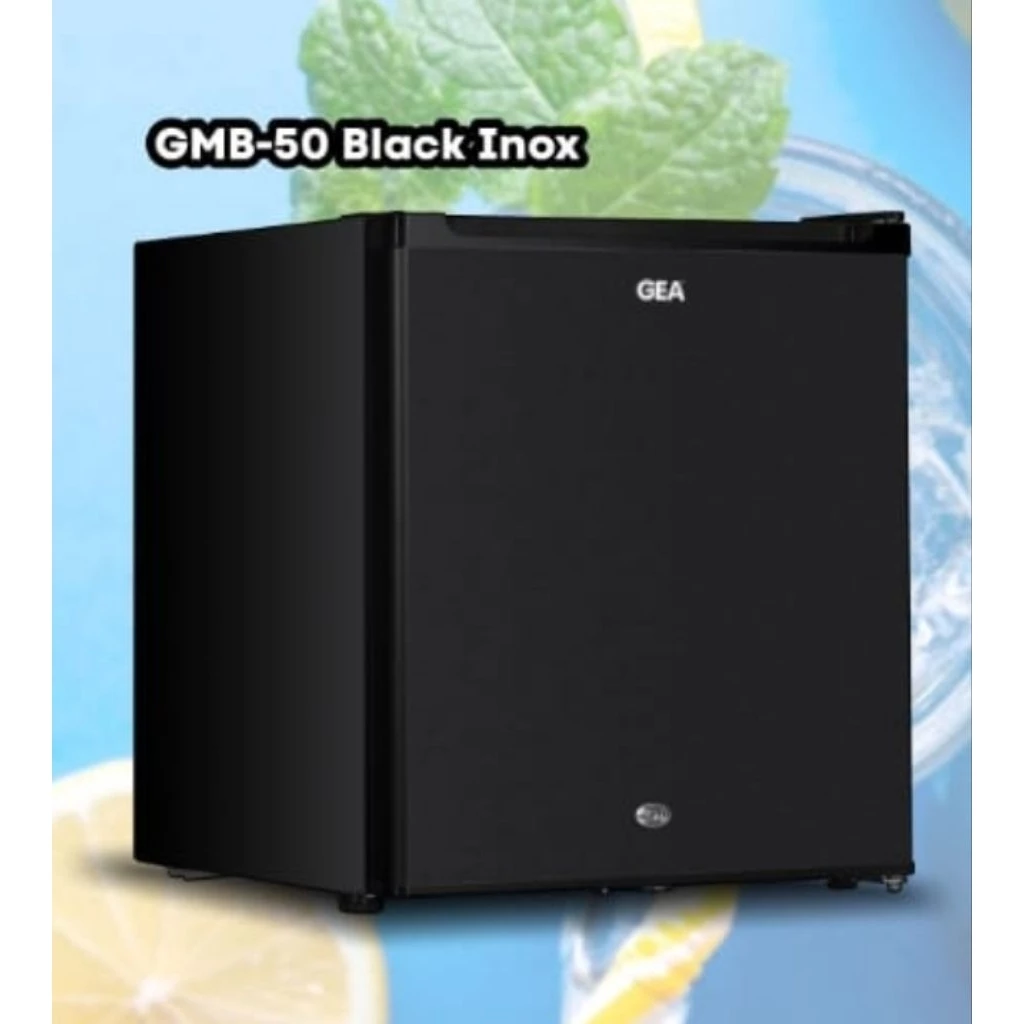 GEA kulkas 1 pintu portable 50 liter dengan ice tray dan extra big freezer