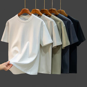 BEST OUTFIT Kaos Polos Pria Dan Wanita Lengan Pendek Premium Cotton Premium S 2XL Kaos Cotton