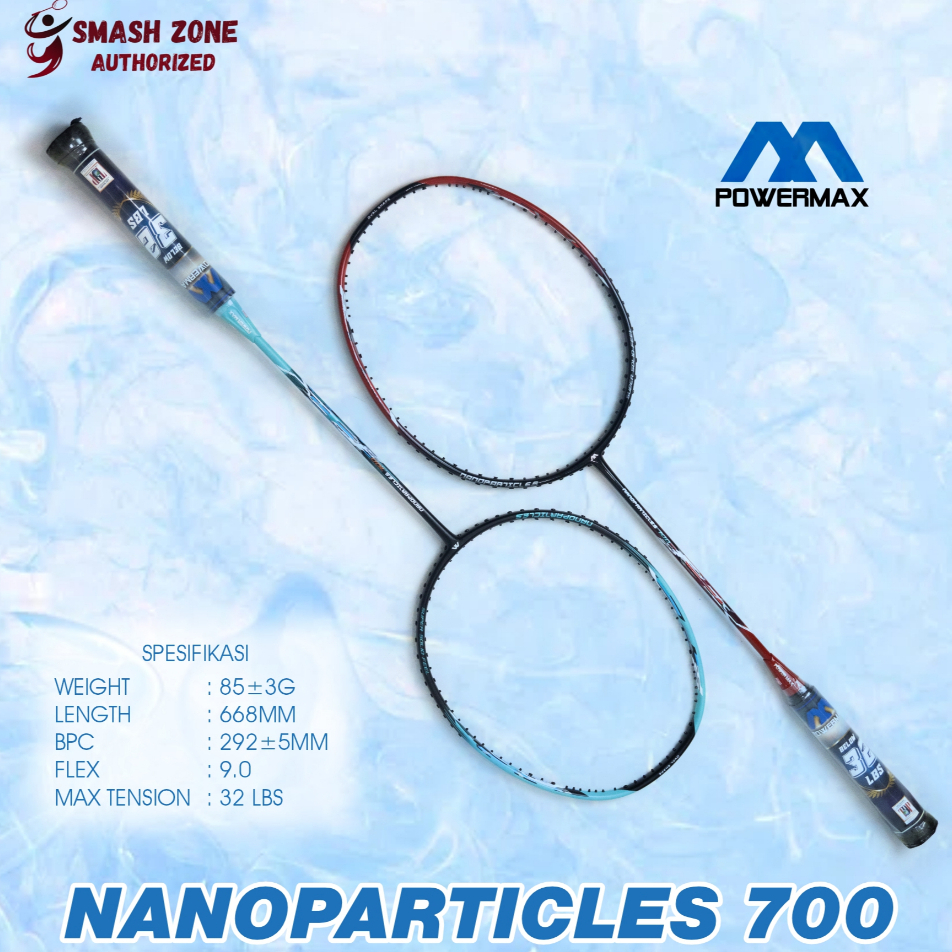 Jual Raket Badminton POWER MAX Nanoparticles 700 Original 3U 32