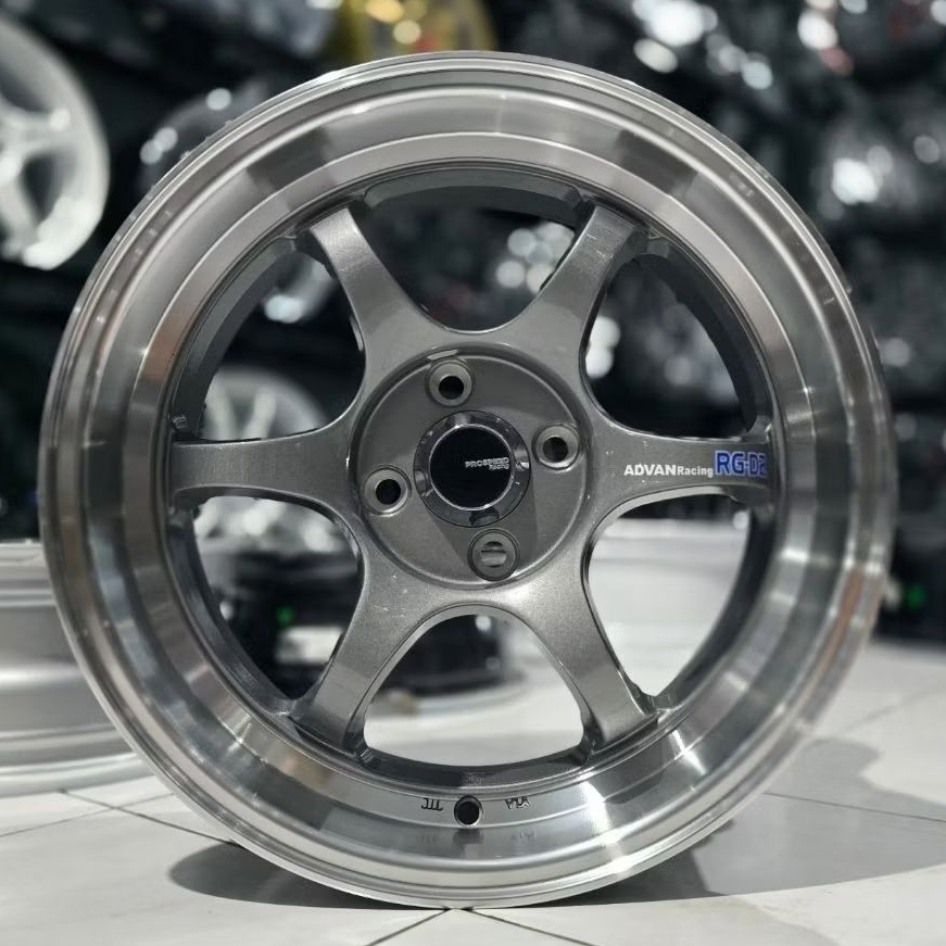 Jual velg racing r16 ADVAN RG D2 LEBAR 7 PCD 4X100 velg mobil ring 16 ...