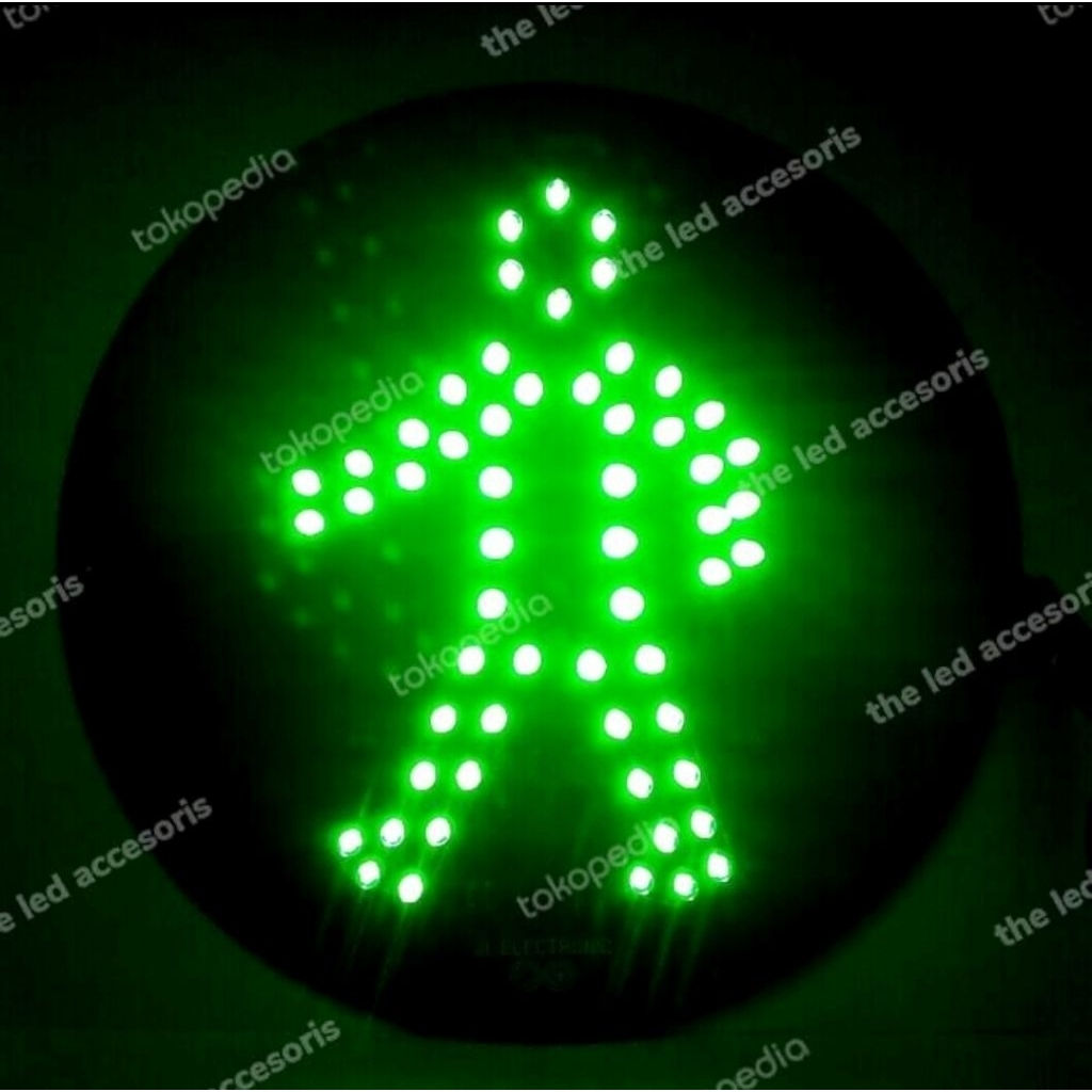 Jual MODUL LAMPU LED TRAFFIC LIGHT DYNAMIC RUNNING HIJAU RAMBU ...