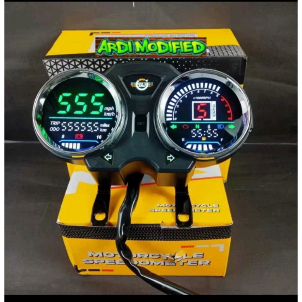 Jual speedometer spidometer digital yamaha rx king new rxz | Shopee ...