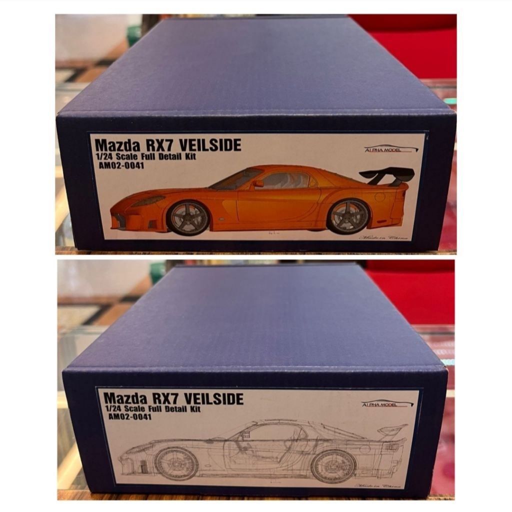 Jual 1/24 Alpha Model, Mazda RX7 Veilside Full Detail Kit | Shopee ...