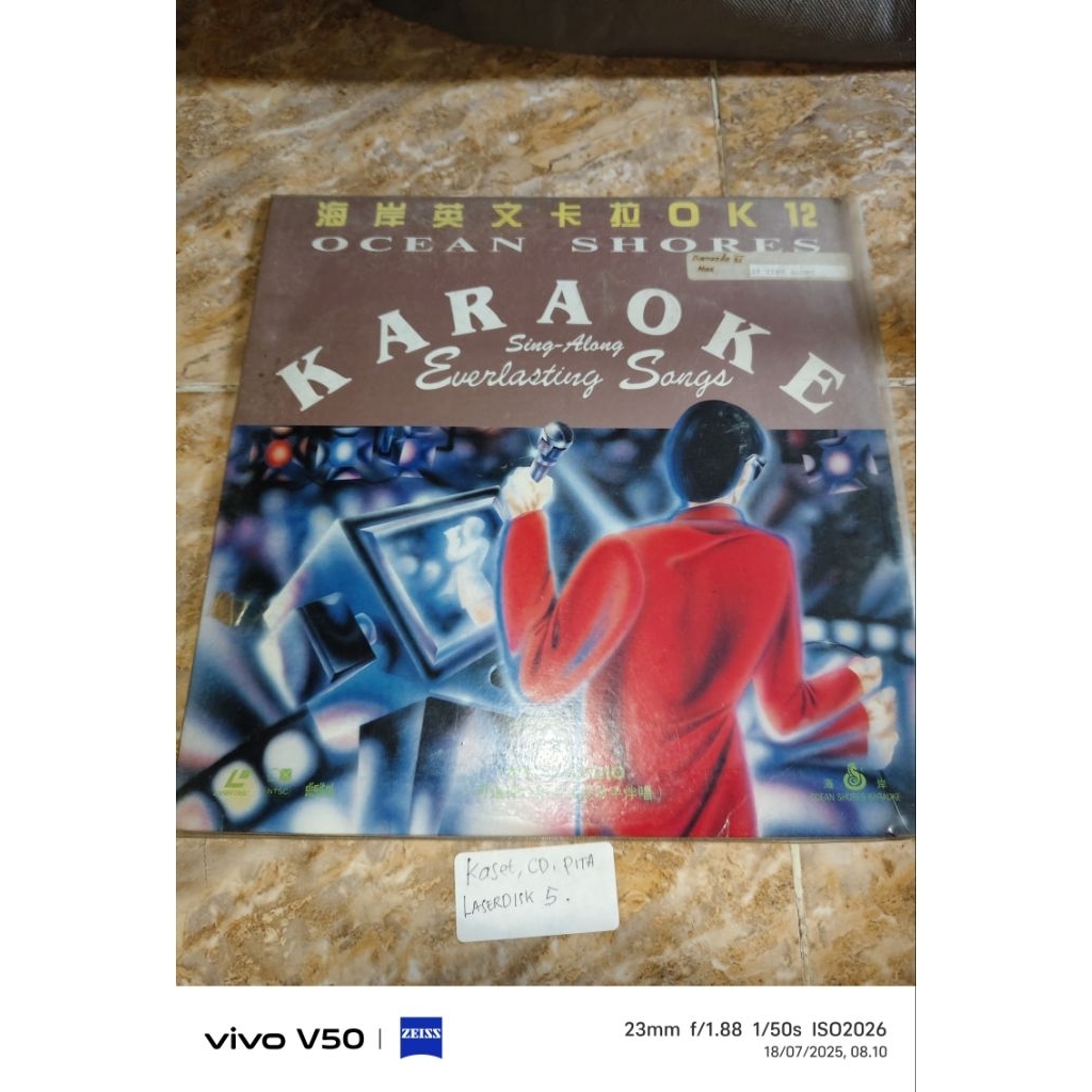 Jual Laser Disc - Ocean shores Karaoke Sing-along Everlasting Songs ...