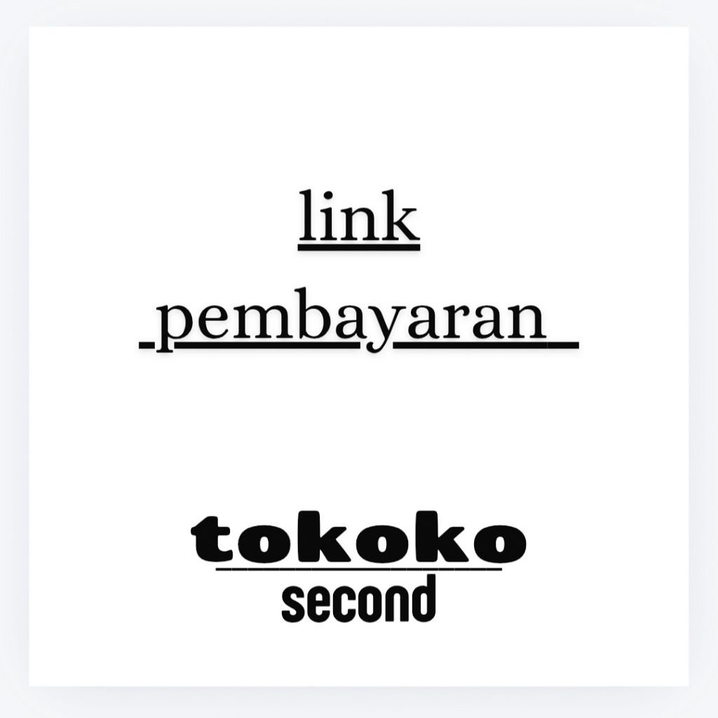 Jual link co pembayaran tokoko | Shopee Indonesia