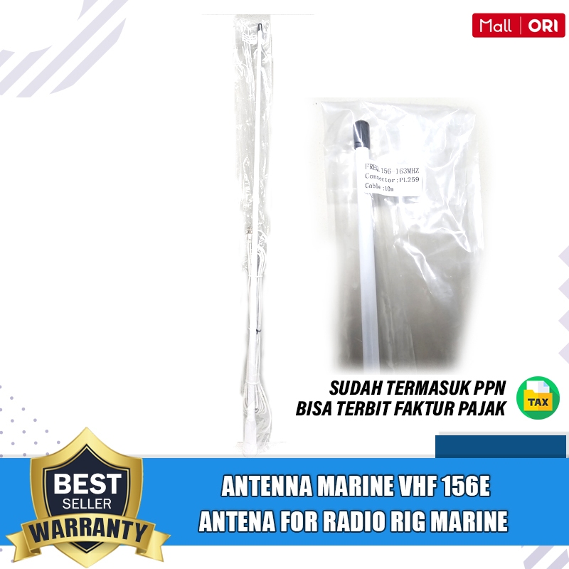 Jual ANTENNA Radio RIG Marine 156E VHF Marine 156-E 156E 156 E Antenna ...