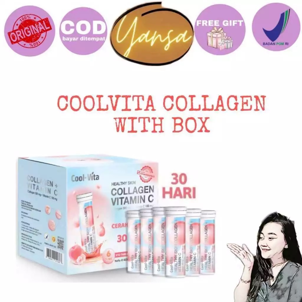 Jual Paket Hemat 6 Botol 1 Box Coolvita Paket Cerah Bersinar 30 Hari ...