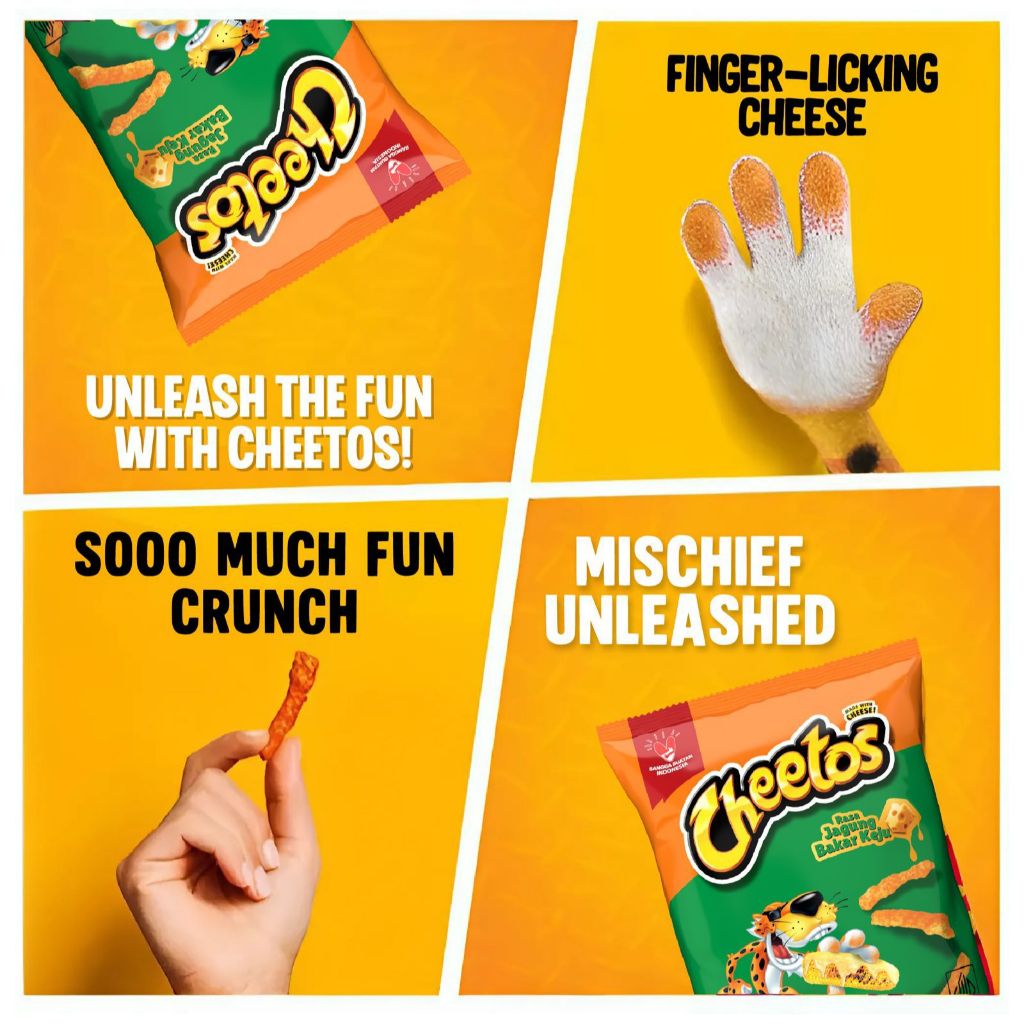 Jual Cheetos Makanan Ringan Rasa Jagung Bakar Keju 120gr - Pack of 2 ...
