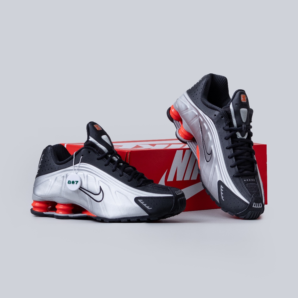 Jual Nike Shox R4 Black Metallic SIlver | Shopee Indonesia