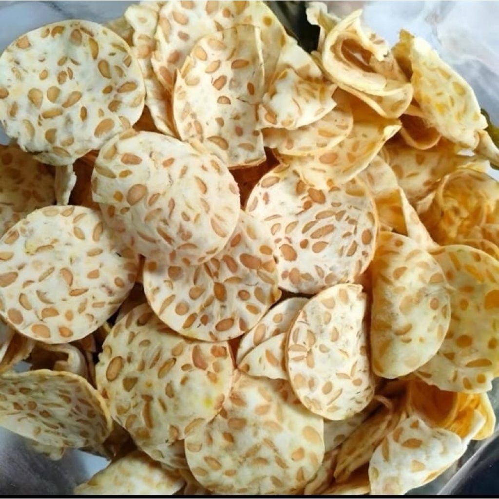Jual KERIPIK TEMPE MINI CRISPY / TEMPE SAGU 500gram | Shopee Indonesia