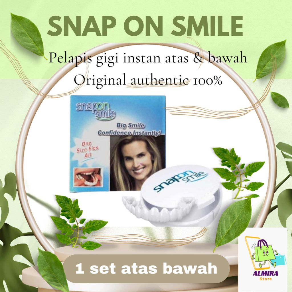 Jual Snap on Smile Gigi palsu Instan - Pemutih gigi instan & mudah di ...