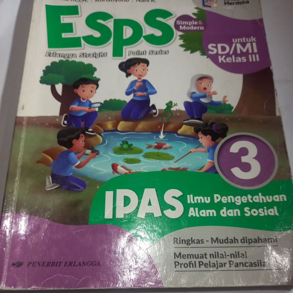 Jual BUKU ESPS IPAS ILMU PENGETAHUAN ALAM DAN SOSIAL UNTUK SD/MI KELAS ...