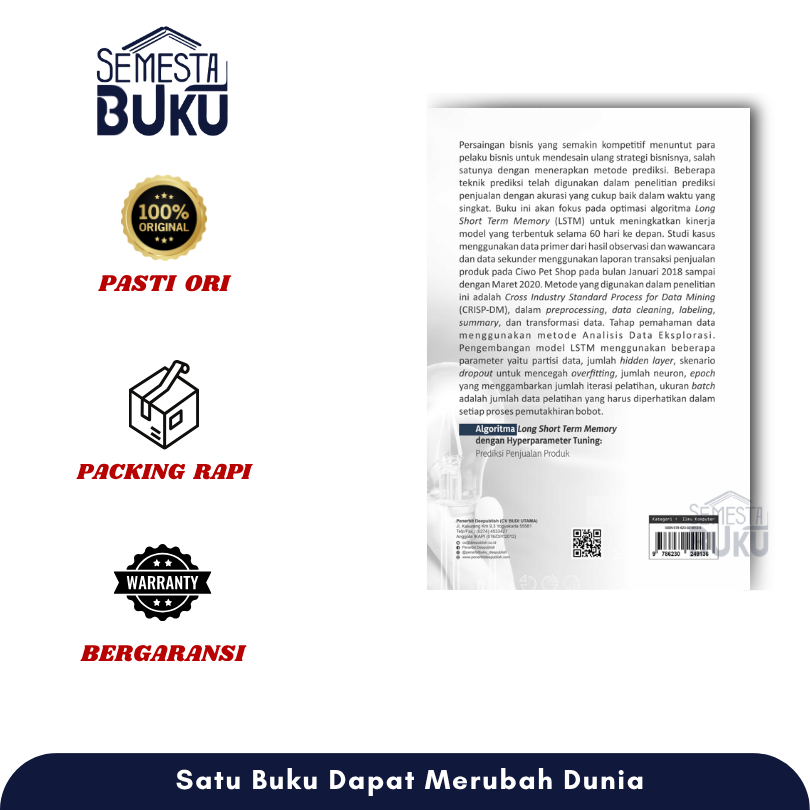 Jual Deepublish | Buku Algoritma Long Short Term Memory dengan ...