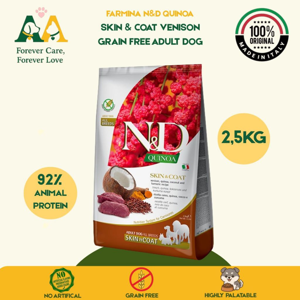 Thumbnail for Venison And Carotene Dog Food Skin Coat