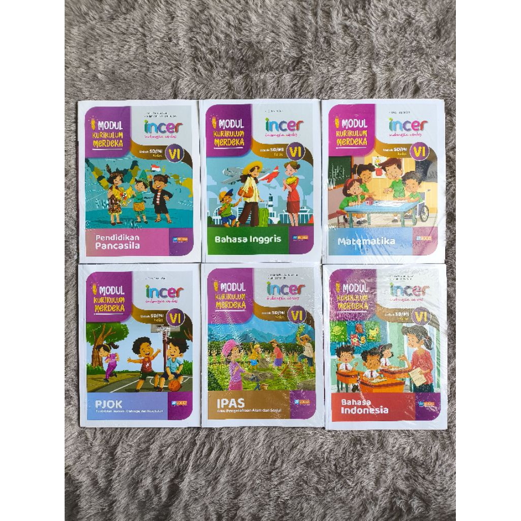 Jual JP Books - Buku Siswa Modul Incer [Gab] Kurmer Latihan Soal Sd ...