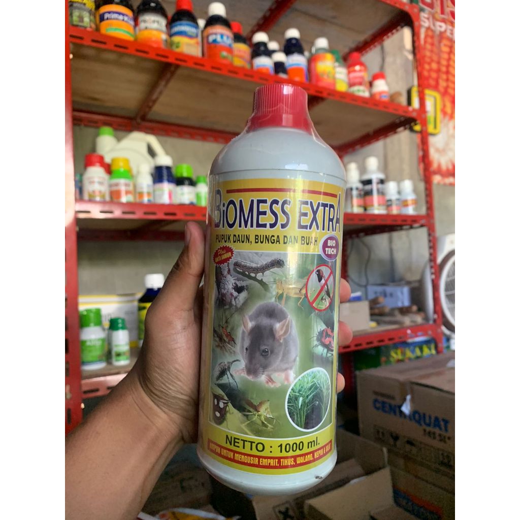Jual Biomess Extra - Pupuk Daun, Bunga, dan Buah + Pengusir Tikus 1 ...