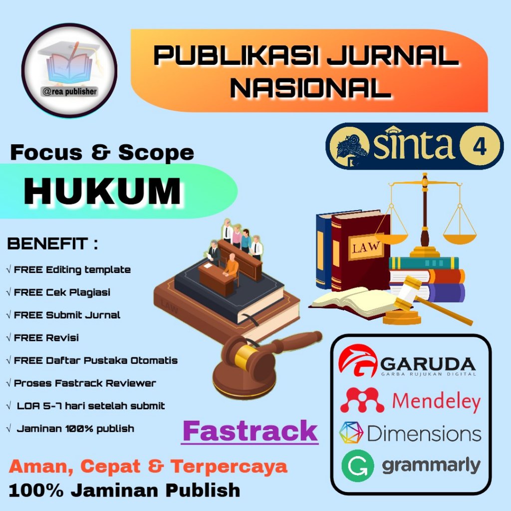 Jual Publikasi Jurnal Bidang Hukum Akreditasi Sinta 4 | Shopee Indonesia