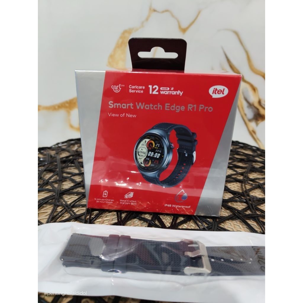 Jual ITEL Smart Watch Edge R1 Pro ISW-043 IP68 Original | Shopee Indonesia