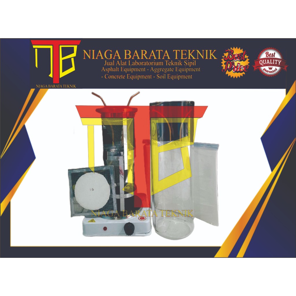 Jual reflux extraction test alat uji reflux extractor test set | Shopee ...