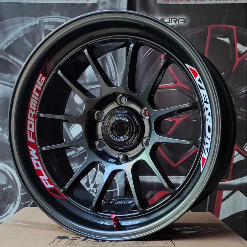 Jual velg racing VENOM 5 ORIGINAL LENSO THAILAND PCD 6X139,7 R18 velg ...