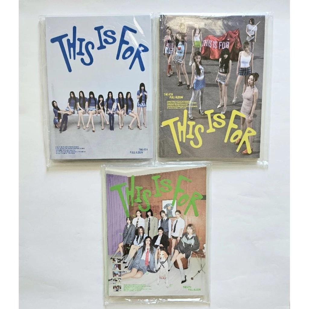 Ready Stock Twice 4th Full Album This Is For Photobook Ver dan Confetti Ver
