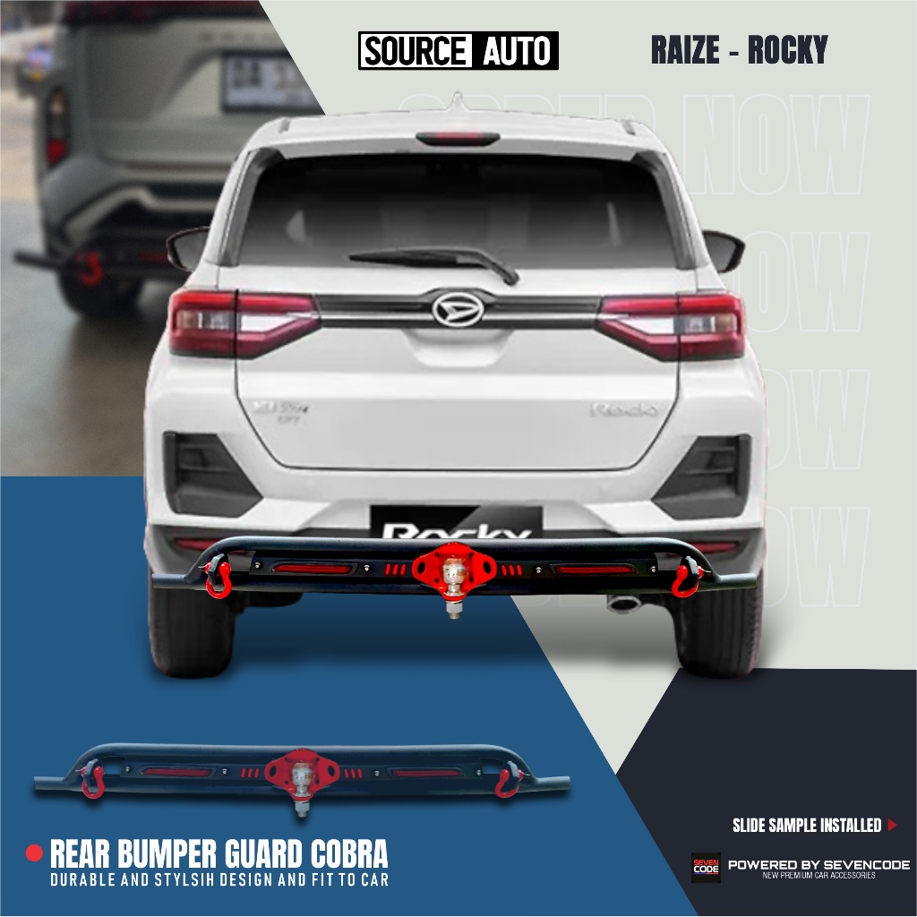 Jual REAR FULL BUMPER GUARD COBRA - TOWING PENGAMAN BELAKANG BY ...