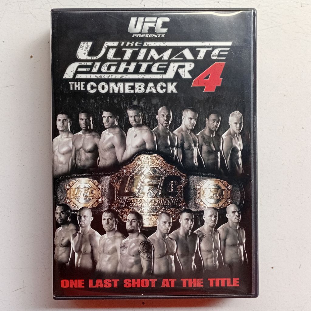 Jual UFC The Ultimate Fighter 4: The Comeback 5 Disc DVD Set (2007 ...