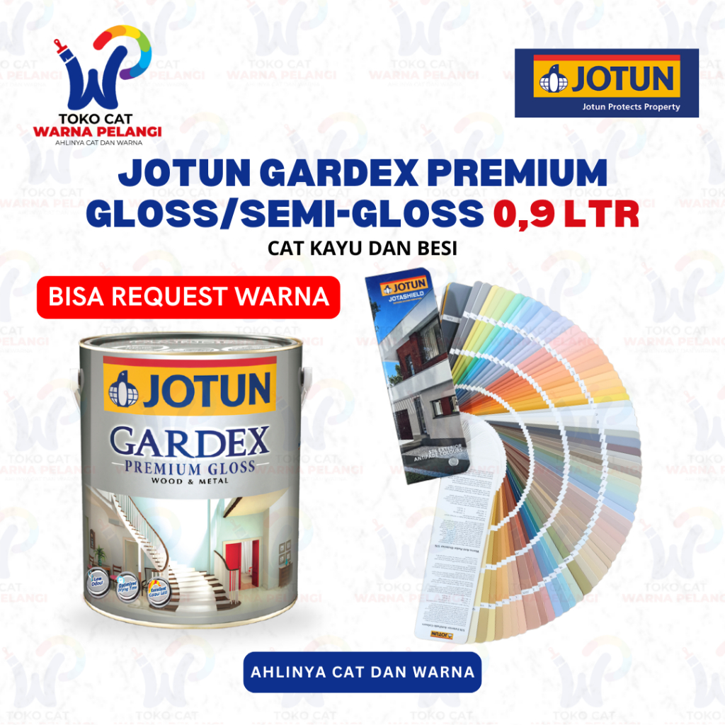 Jual Cat JOTUN Gardex Premium Gloss dan Semi-Gloss 0,9 Ltr | Cat Minyak ...