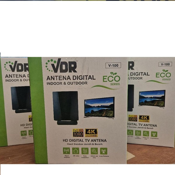 Jual VDR Antena TV Digital VDR-100 Indoor & Outdoor HD 1080p 4K Eco ...