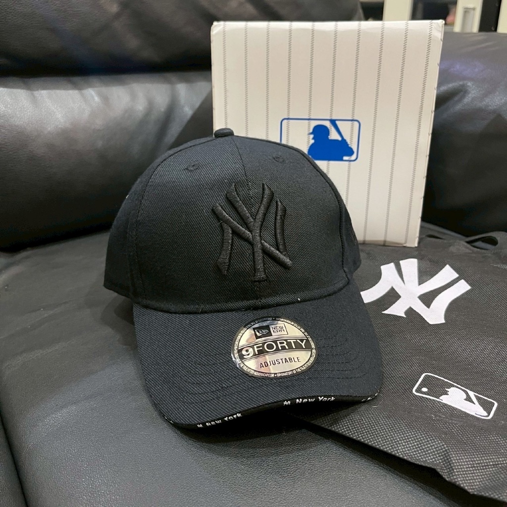 Jual TOPI NY BASEBALL NY MINIFONT ORIGINAL BLACK CAPS | Shopee Indonesia