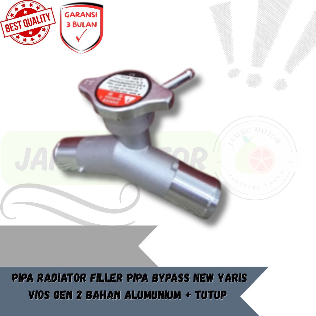 Jual PIPA RADIATOR FILLER PIPA BYPASS NEW YARIS VIOS GEN 2 BAHAN ...