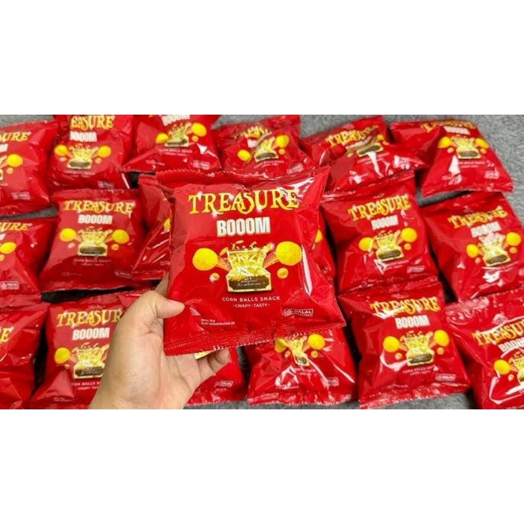 Jual snack chiki treasure kemasan dust isi 40 pcs | Shopee Indonesia