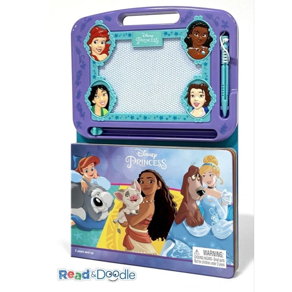 Jual Phidal - Disney Princess Learning Series (Read & Doodle) Easy to ...
