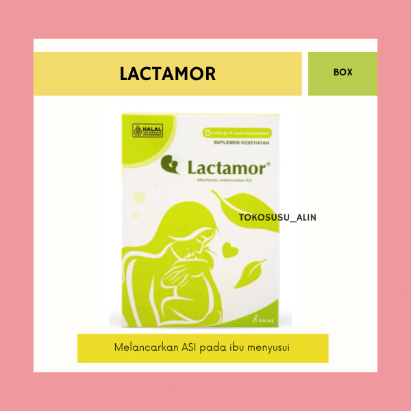 Jual LACTAMOR BOX 60 TABLET / PELANCAR ASI IBU MENYUSUI / ASI BOOSTER ...