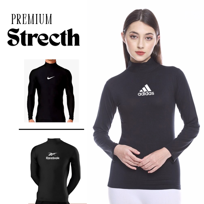 Jual Manset Pria dan Wanita Baju Mangset Tangan Panjang Kerah Tinggi ...