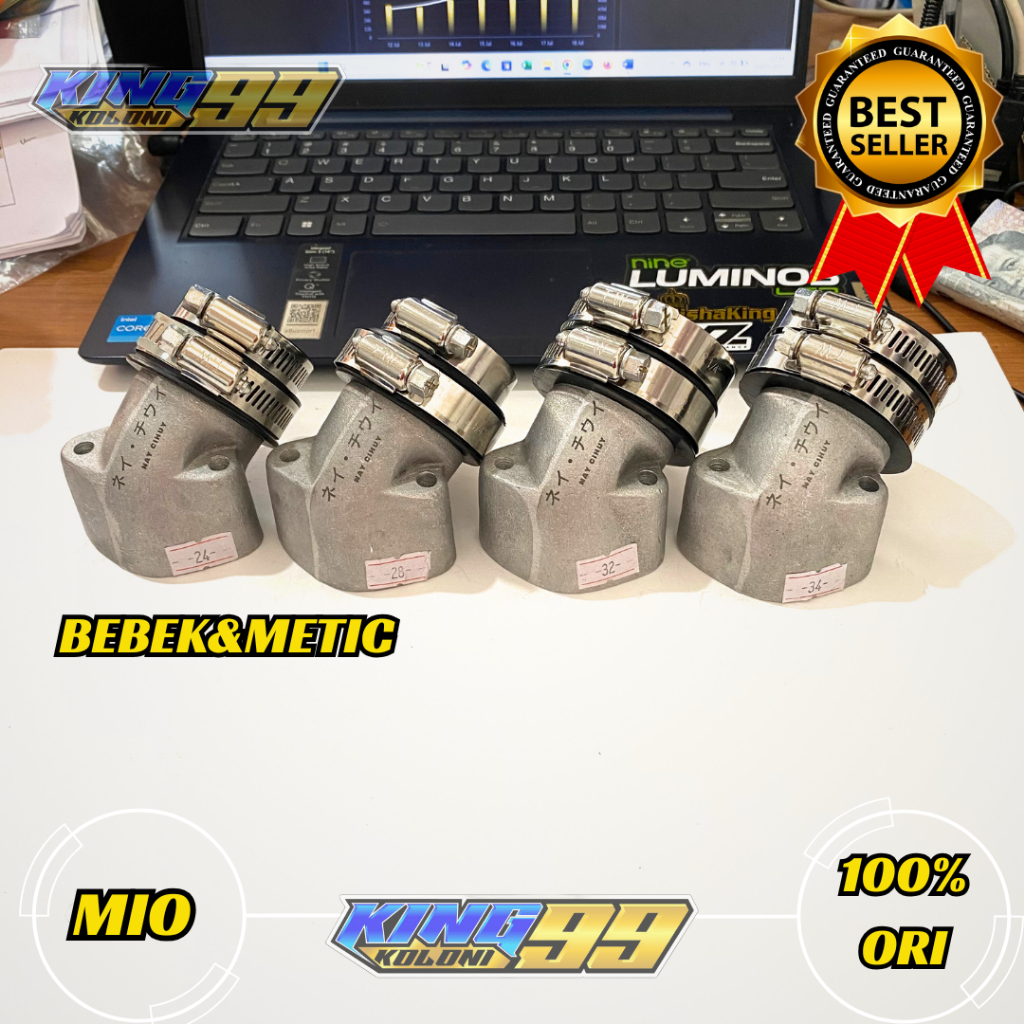 Jual MANIPOL INTAKE MIO SPORTY SMILE 32 34 35 18 RACING KARBU PWK PE ...