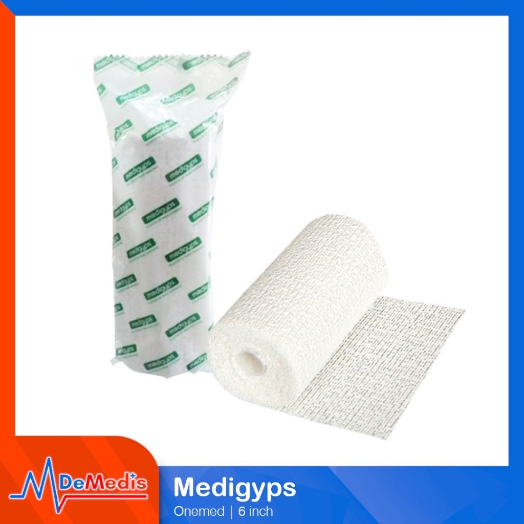 Jual Medigyps Lebar 7.5cm 10cm 15cm Panjang 2.7m Gyps ONEMED Gips ...
