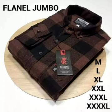 Kemeja Flanel Premium Super Jumbo Oversize Kemeja Flanel Pria Dan Wanita M L Xl Xxl Xxxl Xxxxl