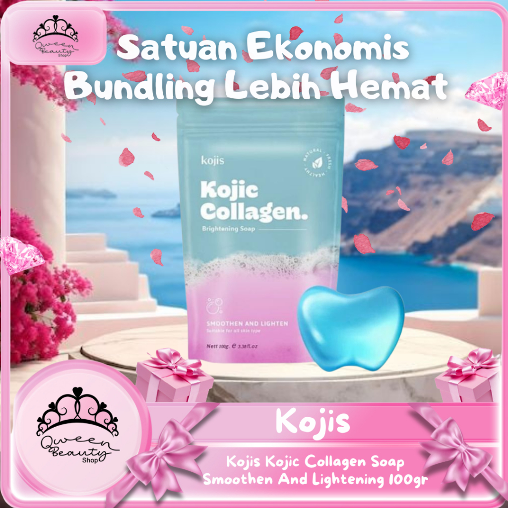 (ADA BUNDLING!!) KOJIS KOJIC COLLAGEN BRIGHTENING SOAP SMOOTHEN and LIGHTEN 90g